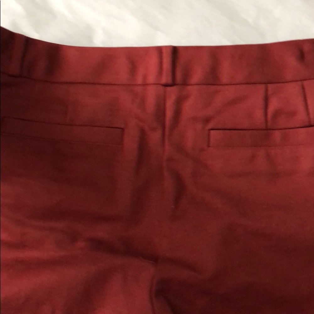 Kate Spade maroon Pants! Size 4! - Picture 6 of 6
